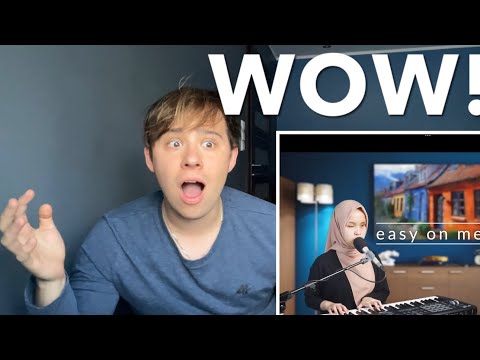First time hearing Putri Ariani - Easy On Me (Cover by Adele) Cover reaction video
