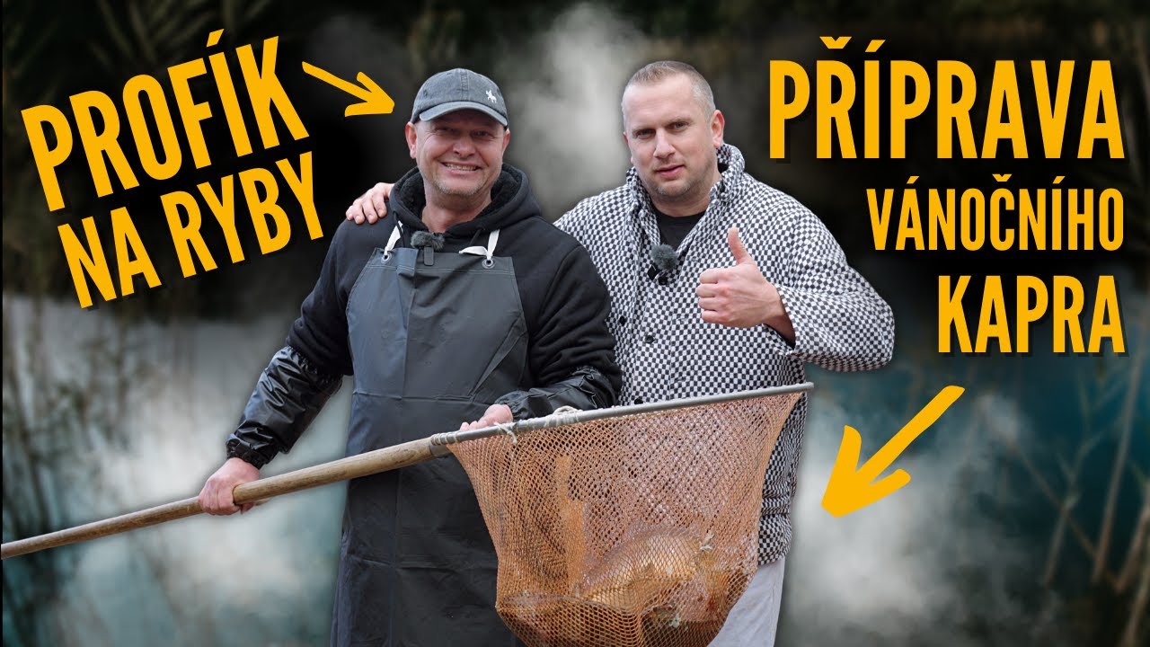 Jak připravit vánočního kapra s odborníkem na ryby 🐟 Omráčení, vykuchání, filetování a usmažení