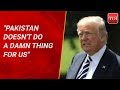 Pakistan doesn’t care about US: Trump
