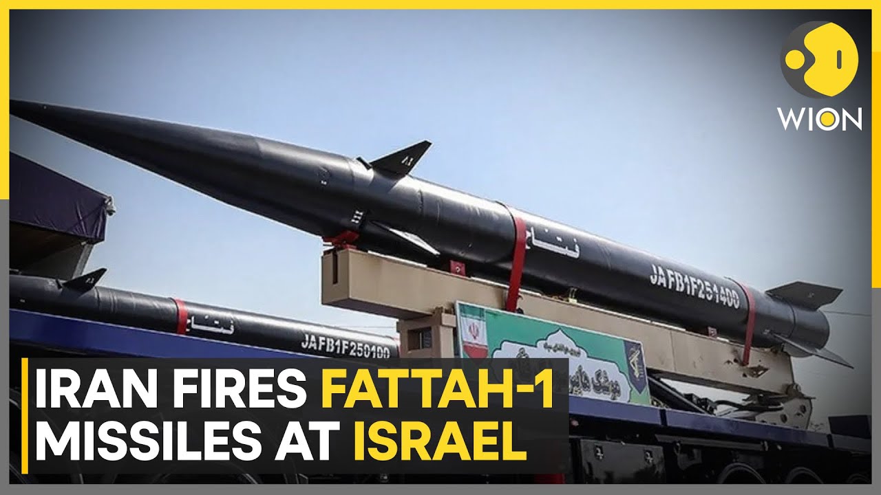 Iran-Israel War: Iran Launches First Fattah1 Strike On Tel Aviv | World News | WION