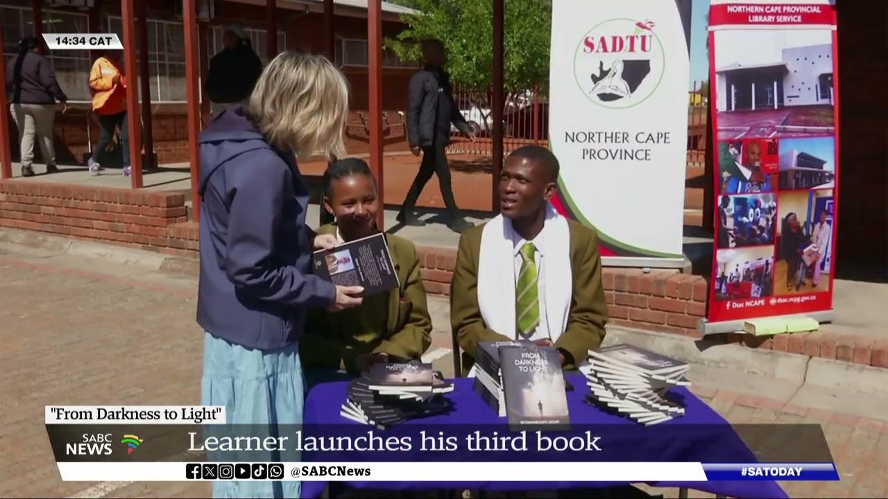 "From Darkness to Light" | Learner launches third book