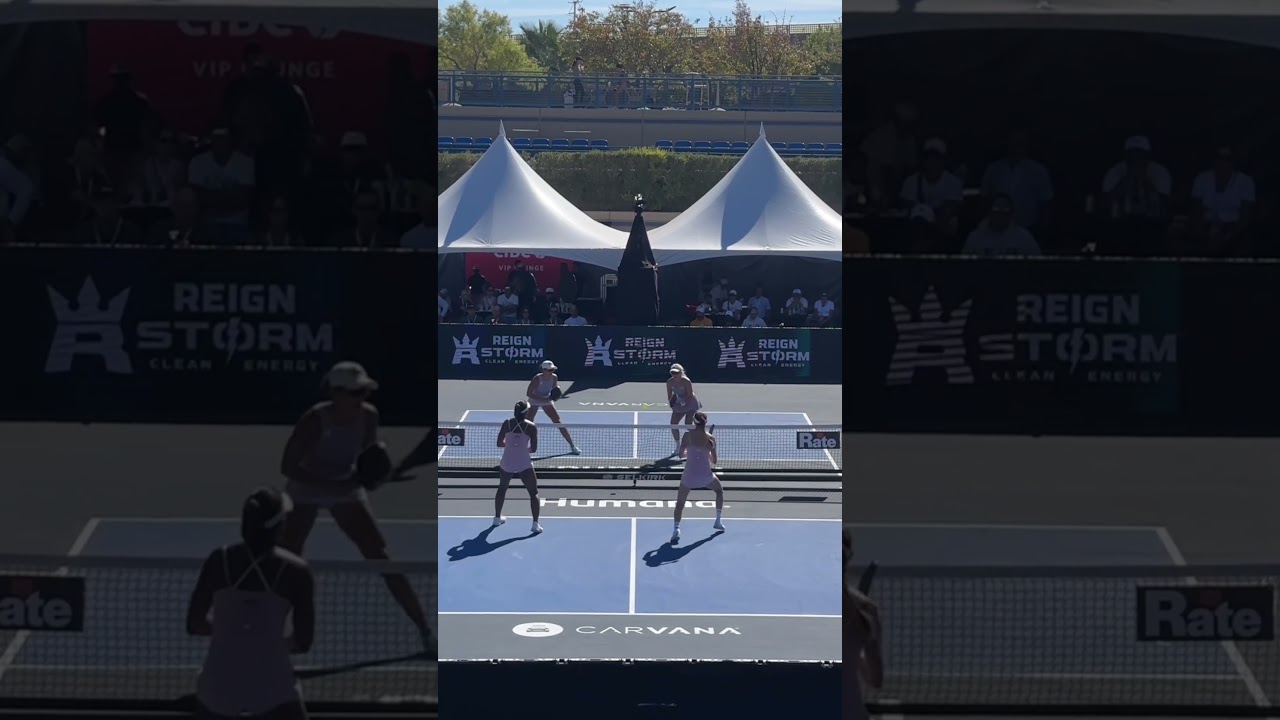 You won’t believe what happens in this Championship pickleball point 🔥