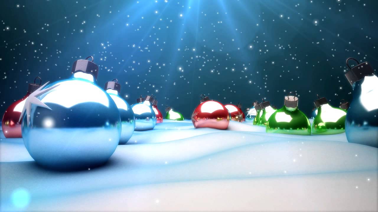 Free Christmas Loop Animation - YouTube
