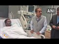 Kuwait fire: MoS Kirti Vardhan  meets Indians injured in Mangaf tragedy, assures full govt support