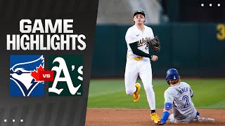 Blue Jays vs. A's Game Highlights (6/7/24) | MLB Highlights