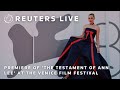 LIVE: Stars attend Venice Film Festival premiere of The Testament of Ann Lee