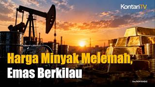 Harga Minyak Melemah, Emas Justru Makin Berkilau