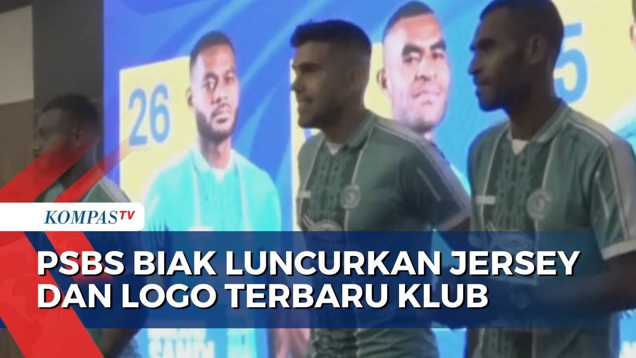 PSBS Biak Luncurkan Jersey dan Logo Baru Milik Klub, Begini Tampilannya