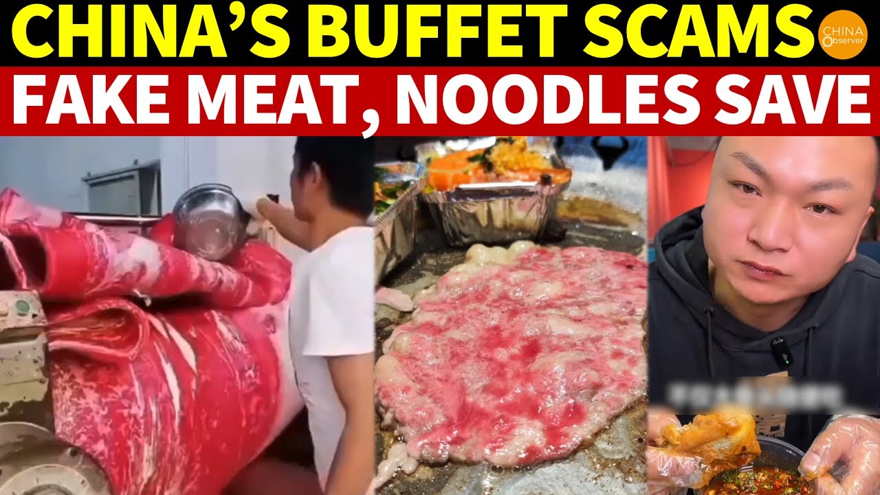 China’s Craziest Buffet Rip-Offs! Fake Drinks, Beef, Zombie Seafood, Only Instant Noodles to Eat