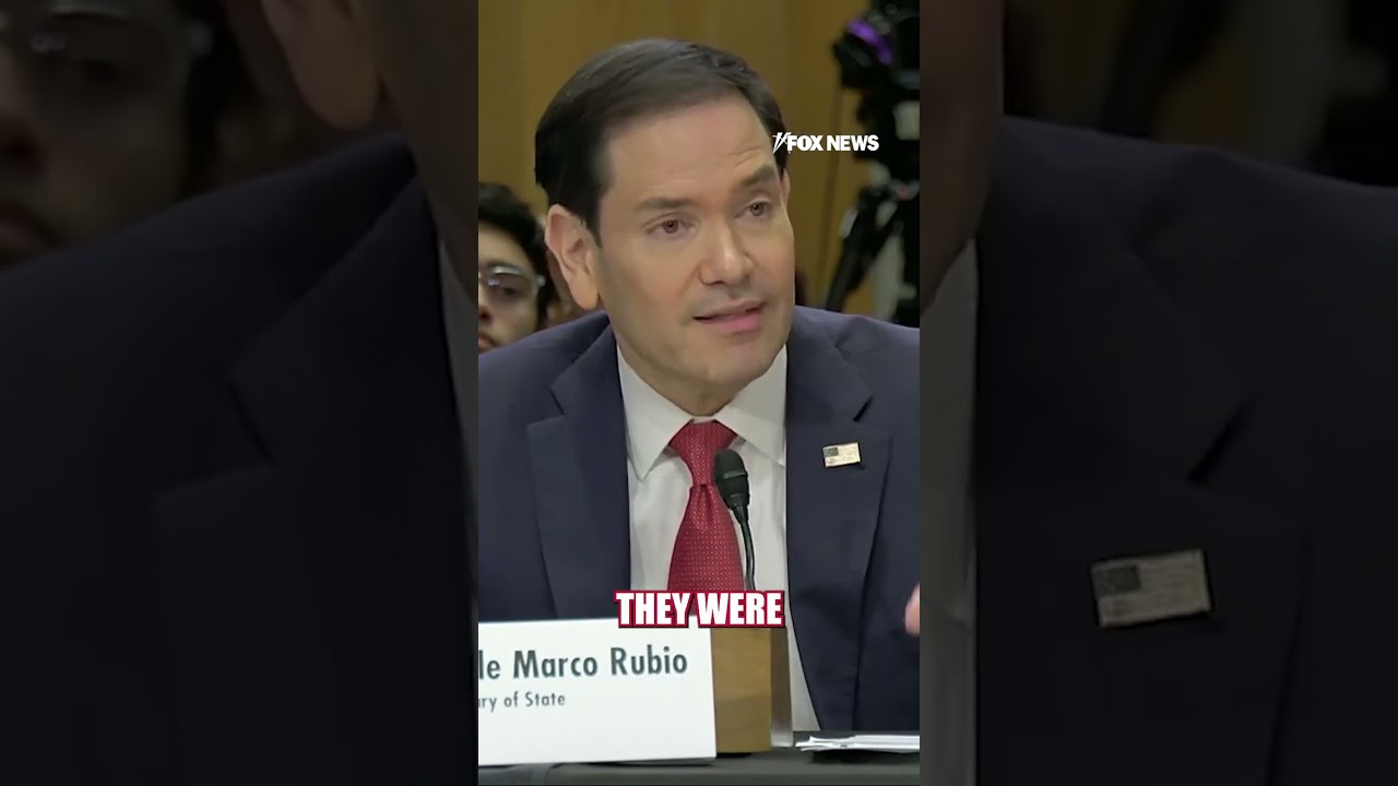 Rubio SLAMS Dem senator for 'TIKTOK' talking points #foxnews #news #us #fox