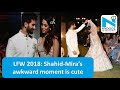 Watch: Shahid Kapoor saves Mira from awkward moment at LFW 2018