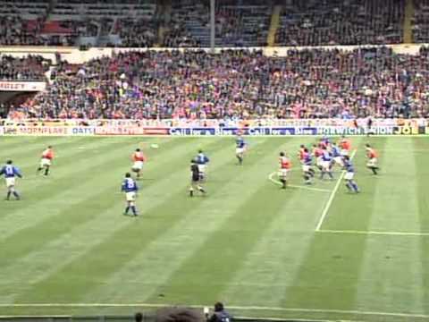 mark hughes goal vs oldham 1994