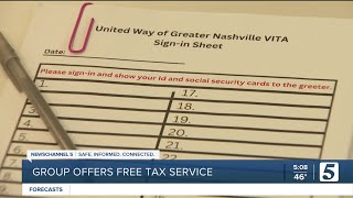 United Way of Greater Nashville offers free tax prep service