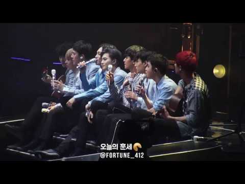 160722 EXO'rDIUM CONCERT LOVE LOVE LOVE Acoustic Ver. (EXO FULL FOCUS), 경수의 애드립이 돋보이는 럽럽럽 어쿠스틱 버전~♡