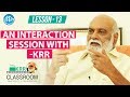 K Raghavendra Rao Classroom - Lesson 13