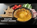 Roasted Carrot Hummus | रोस्टेड कॅरट हमस बनाने का आसान तरीका | Vegan Recipe | Sanjeev Kapoor Khazana