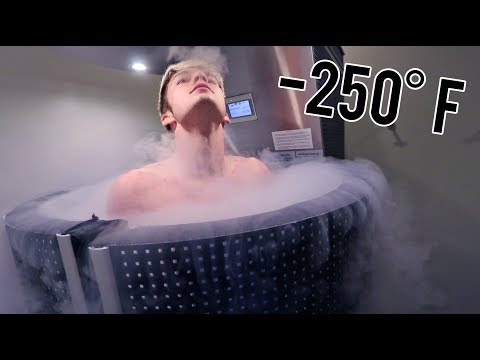 3 MINUTE CHALLENGE IN AN ICE CHAMBER!