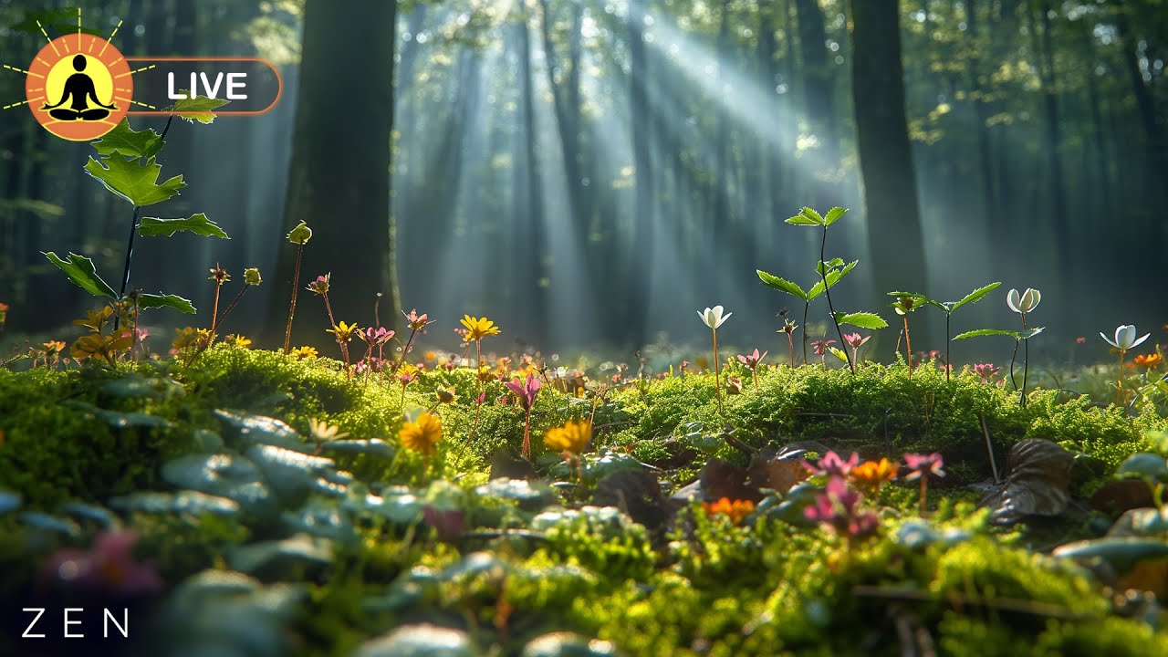 🔴 Beautiful Relaxing & Peaceful Music for Meditation & Yoga 🌿 3357 | Positive Energy Meditation