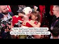 Taylor Swift and Travis Kelce celebrate after Super Bowl win | REUTERS  - 00:41 min - News - Video