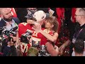 Taylor Swift and Travis Kelce celebrate after Super Bowl win | REUTERS
