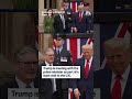 Trump is greeted by Prime Minister Starmer during his U.K. state visit