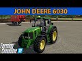 FS22 John Deere 6030 6cyl series v1.0.0.0