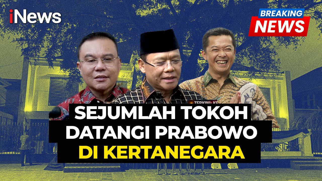 Sejumlah Tokoh Datangi Prabowo di Kertanegara - Breaking News 15/10