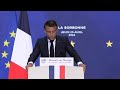 LIVE | Macron outlines his vision for Europe as a global power | News9