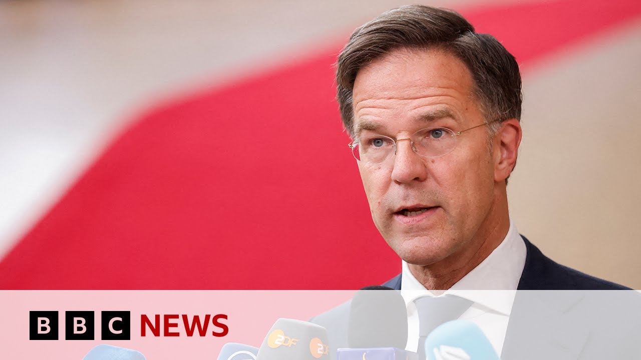 Nato set to make Dutch PM Mark Rutte new secretary general | BBC News