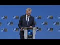75th anniversary of NATO LIVE: Secretary General Jens Stoltenberg speaks in Brussels  - 00:00 min - News - Video