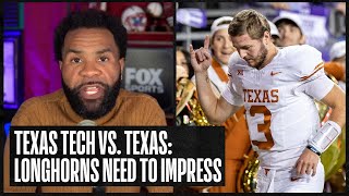 Texas Tech vs. Texas Preview: Why the Longhorns need to impress | Number One CFB Show