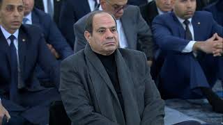   فيديو الرئيس السيسي يؤدي صلاة الفجر بمسجد العزيز الحكيم بالمقطم إيذانًا بافتتاح المسجد