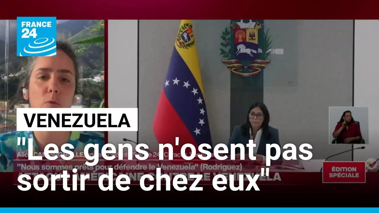 À Caracas, "les gens n'osent pas tellement sortir de chez eux à part des partisans de Maduro"