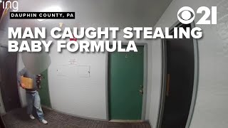 'You stole from kids': Baby formula stolen from mother's doorstep