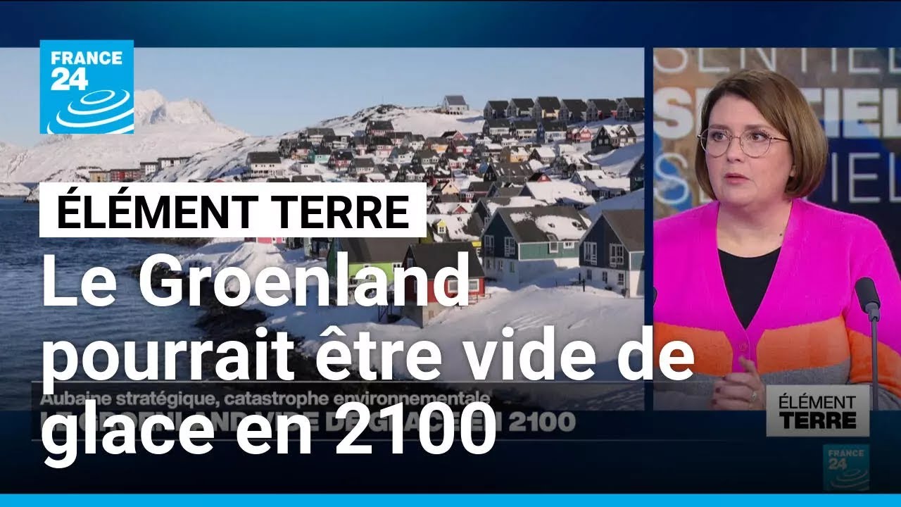 Le Groenland vide de glace en 2100 : aubaine stratégique, catastrophe environnementale