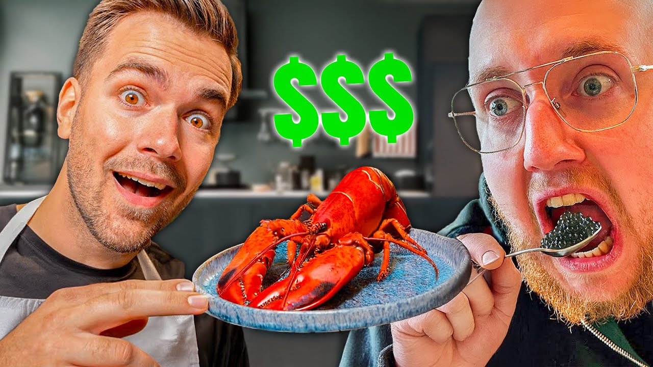 Ich koche @zarbex LUXUS GERICHTE 😳💰 (schmeckt es ihm?)