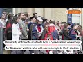 Toronto university holds ‘graduation’ for Gaza victims | REUTERS