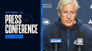 Pete Carroll Wednesday Press Conference – September 28