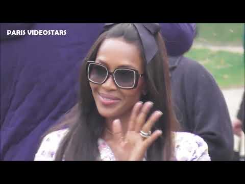 Naomi Campbell ageless supermodel @ Paris Fashion Week 11 march 2025 show Chanel