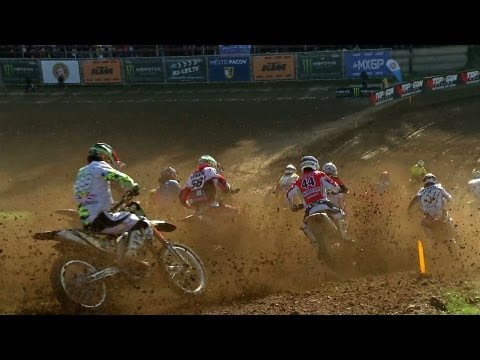 MX3 NEWS Highllights - Round of Czech Rep - PACOV 2013 - Motocross 