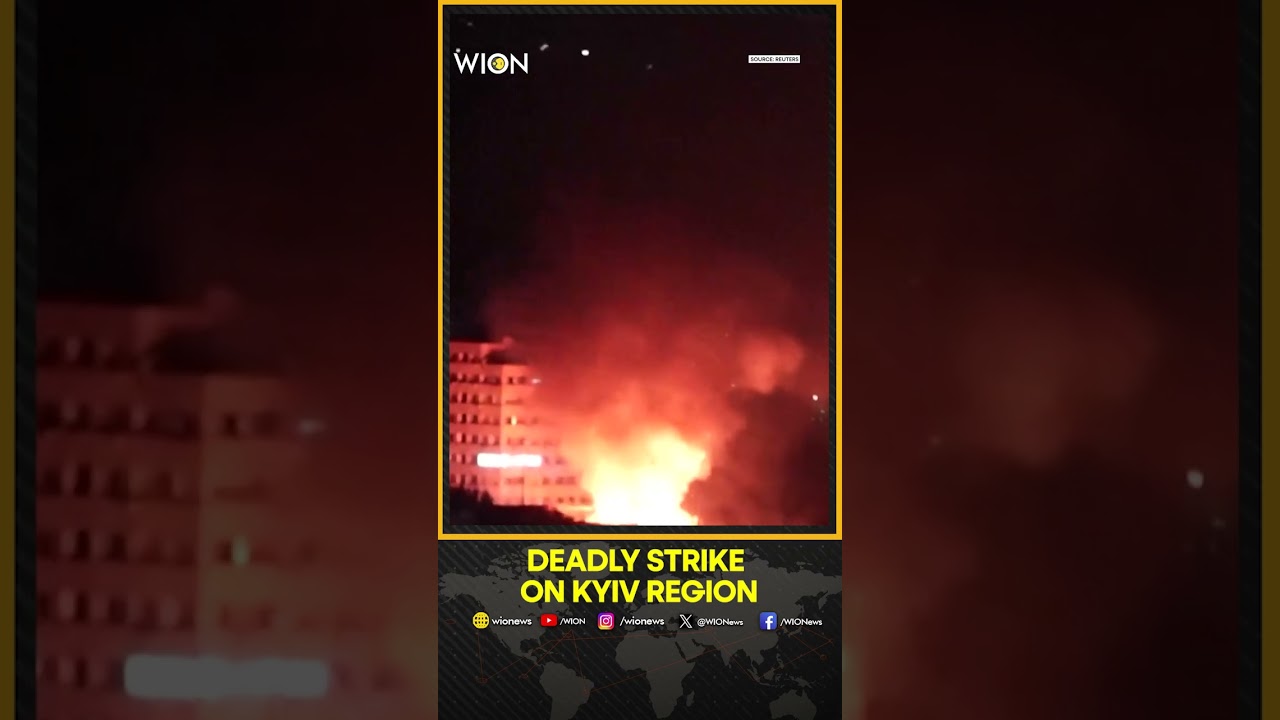 Russian strikes kill 24 in Kyiv on eve of NATO summit | WION Shorts