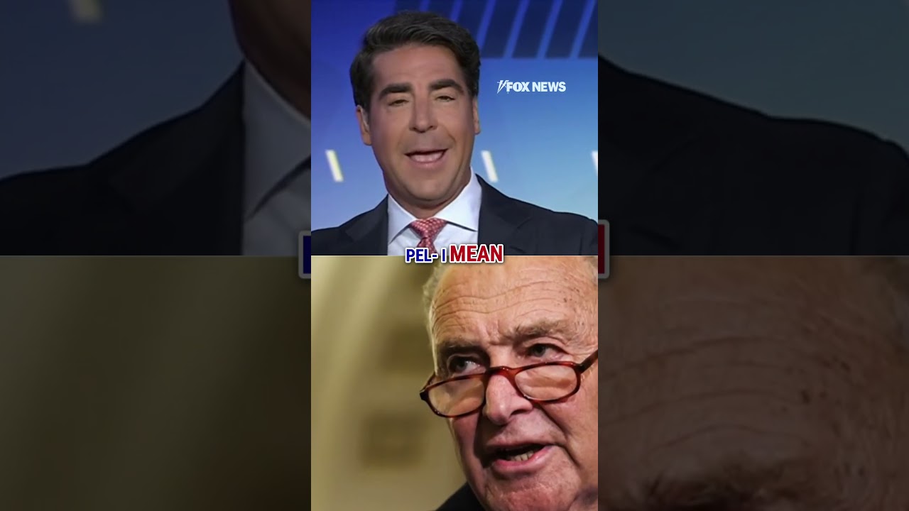 Watters: Schumer looks 'REALLY DUMB' #shorts #usa #politics #foxnews #us #politicalnews