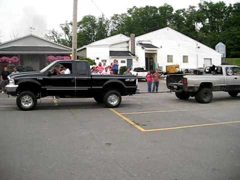 Dodge truck pulls ford #3