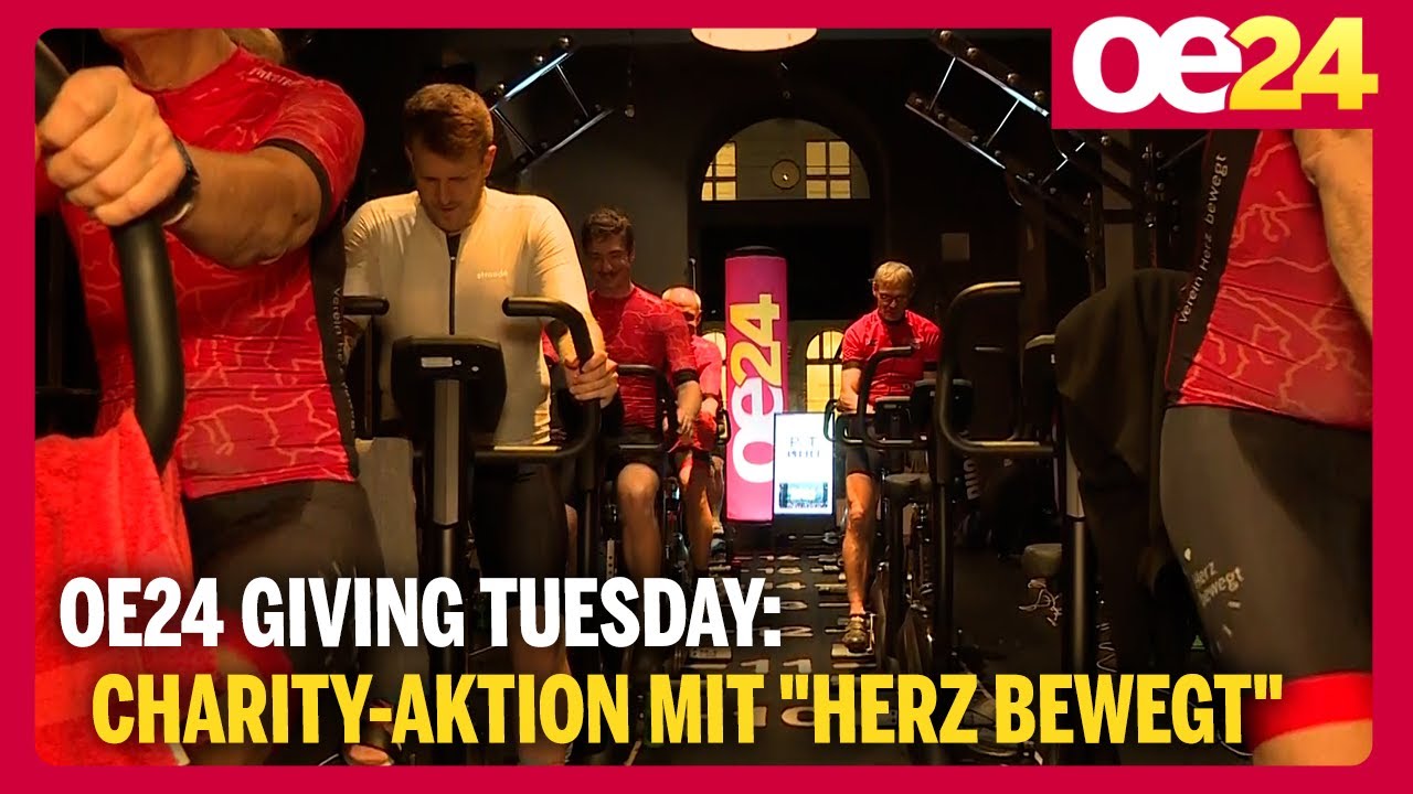 oe24 Giving Tuesday: Charity-Aktion mit "Herz bewegt"