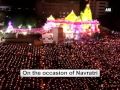 Watch: Over 35,000 devotees chant aarti on Navratri