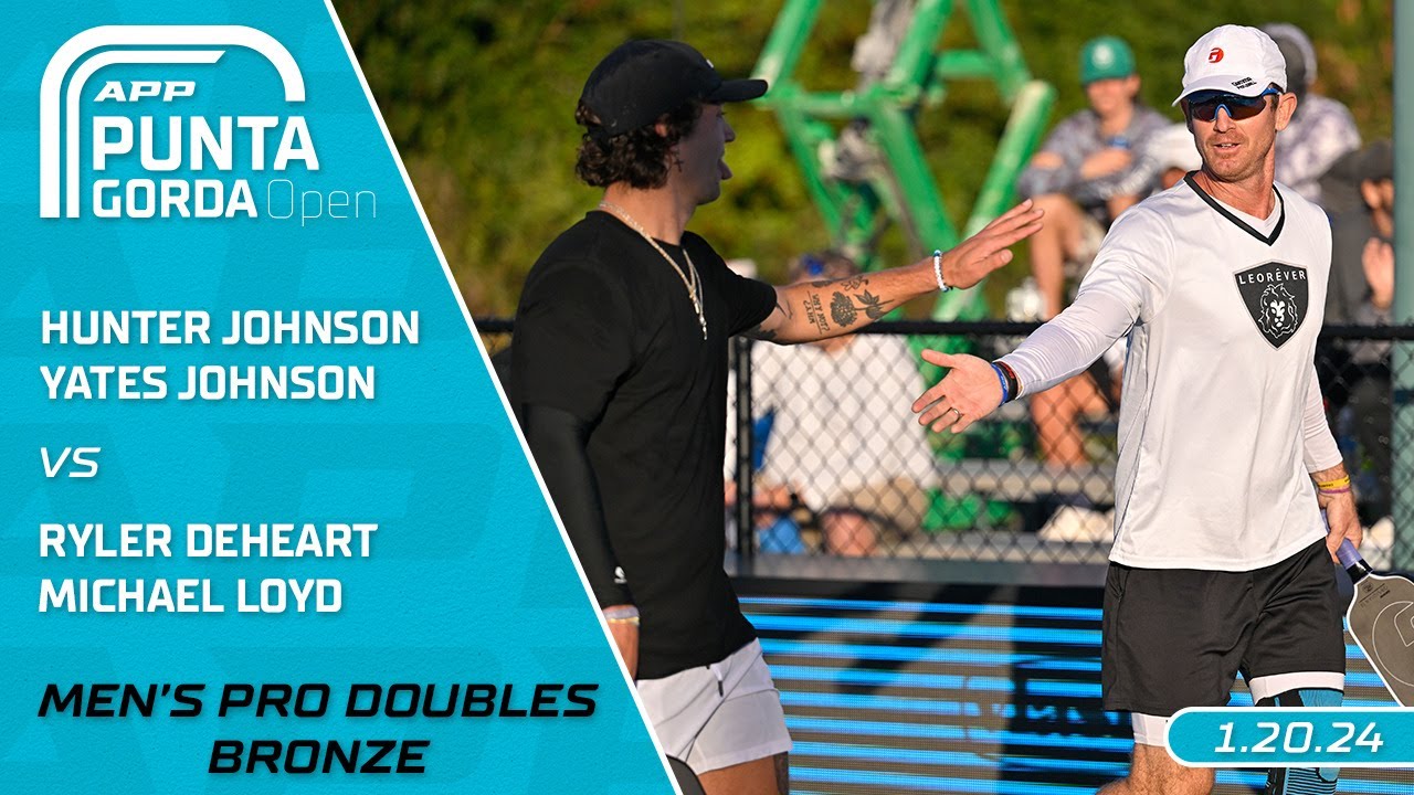 2024 APP Punta Gorda Open I Y. Johnson/H. Johnson vs. DeHeart/Loyd | Men's Doubles Bronze