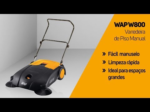 Varredeira de Piso Manual W800 Wap - Vídeo explicativo