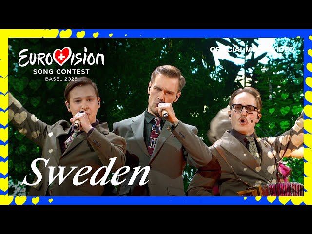 KAJ - Bara Bada Bastu | Sweden 🇸🇪 | Official Music Video | #Eurovision2025