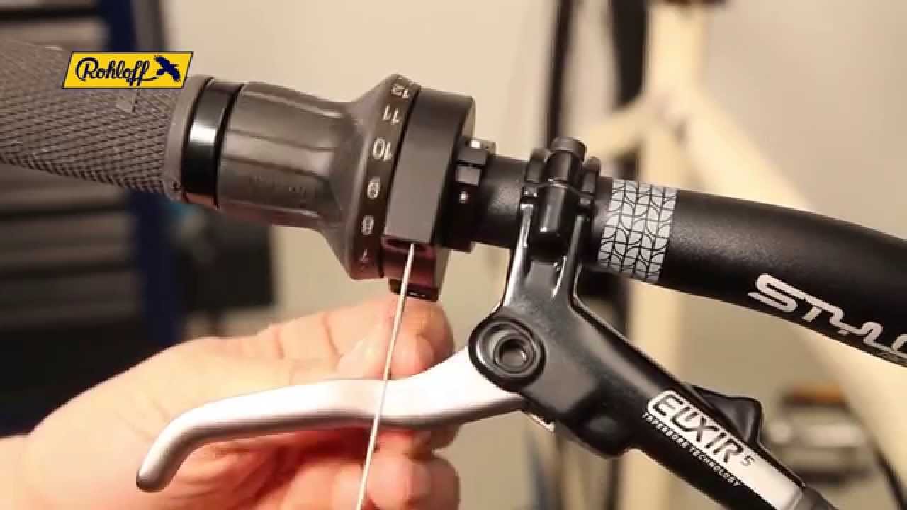 installing gear shifter on bike