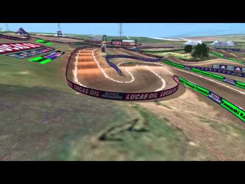 2013 Thunder Valley Animated Track Map: Dynamic Cam 